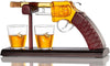 Gun Whiskey Decanter Set, 100ml - The Diamond Glassware